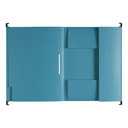 Pagna 44105-02 - Konventioneller Dateiordner - A4 - Karton - Blau - 3 Taschen - 245 mm