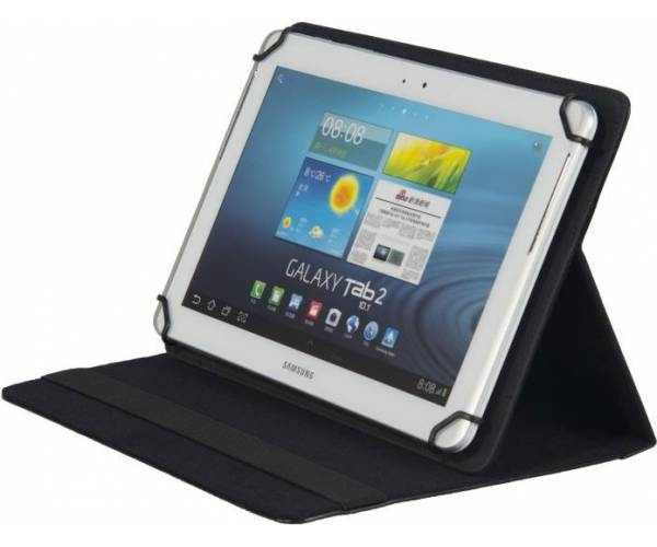 rivacase 3007 - Folio - Universal - iPad 3/4 / Samsung Galaxy Tab 10.1 / Galaxy Note 10.1 - 25,6 cm (10.1 Zoll) - 375 g - Schwarz