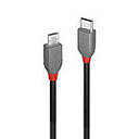 Lindy 36891 1m USB C Micro-USB B Männlich Männlich Schwarz - Grau USB Kabel