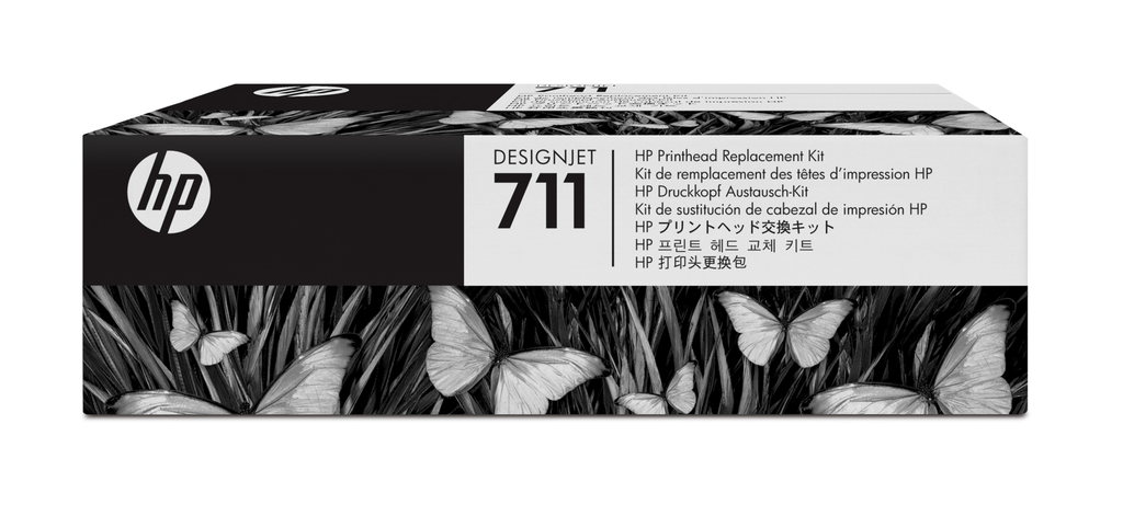 HP DesignJet 711 - Tintenpatrone Original - Schwarz, Cyan, Magenta, Yellow - 12 ml