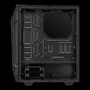 ASUS TUF Gaming GT301 - Midi Tower - PC - Schwarz - ATX - micro ATX - Mini-ATX - Acrylnitril-Butadien-Styrol (ABS) - Stahl - Gehärtetes Glas - 16 cm