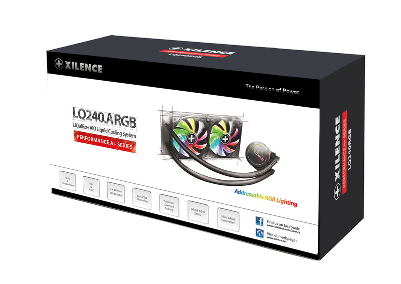 Xilence LiQuRizer LQ240RGB - Prozessor - 18 dB - 30,2 dB - 25 dB - 3-polig - 2100 RPM
