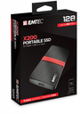 EMTEC X200 - 128 GB - USB Typ-C - 3.2 Gen 1 (3.1 Gen 1) - 450 MB/s - Schwarz - Rot