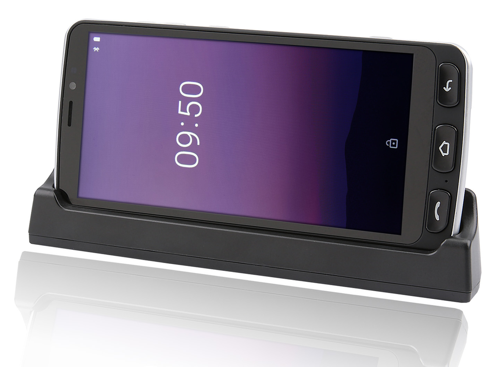 Olympia Neo schwarz - 14 cm (5.5 Zoll) - 2 GB - 16 GB - 8 MP - Android 10.0 - Schwarz - Silber