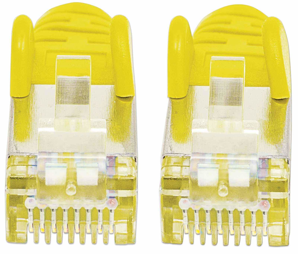 Intellinet 741187 - 20 m - Cat7 - S/FTP (S-STP) - RJ-45 - RJ-45 - Gelb