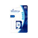 MEDIARANGE 4GB SDHC - 4 GB - SDHC - Klasse 10 - 15 MB/s - 10 MB/s - Blau