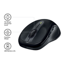 Logitech M510 - Laser - RF Wireless - Schwarz