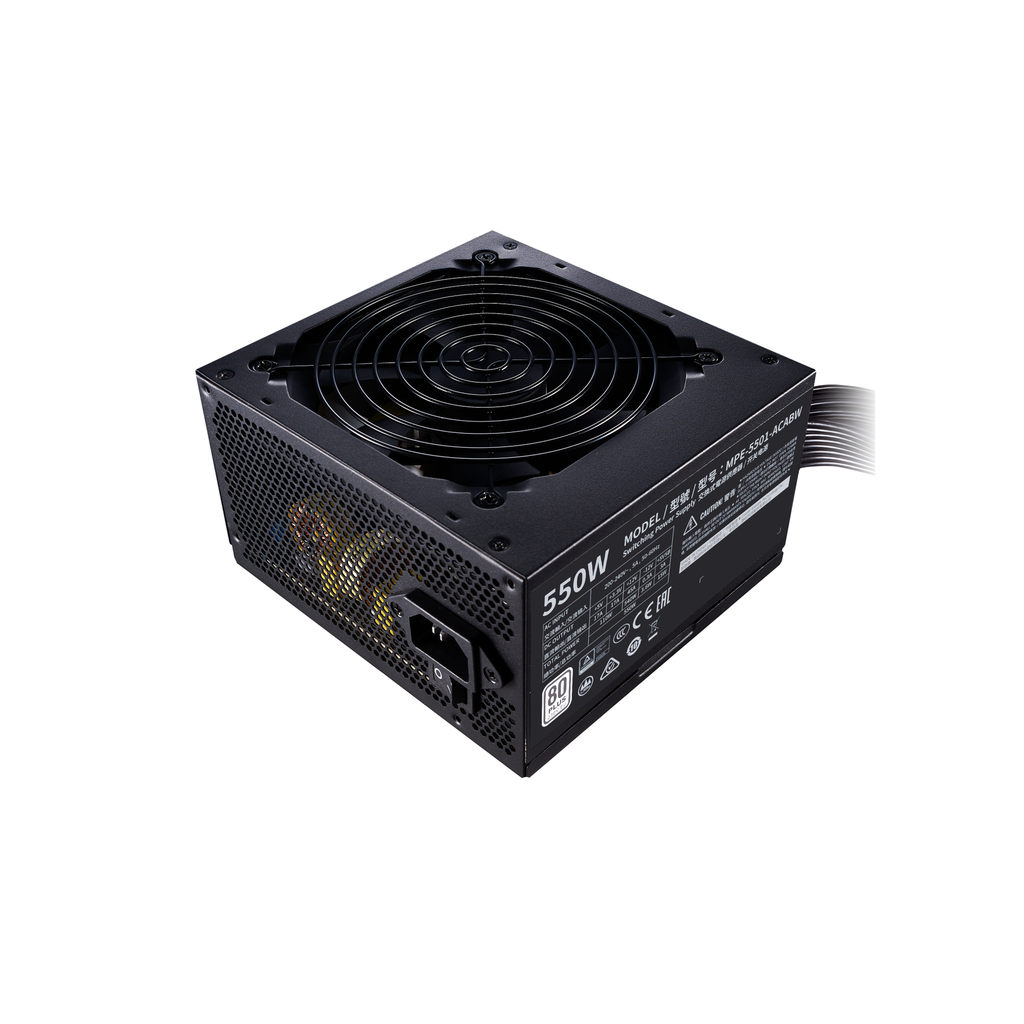 Cooler Master MWE 550 White 230V - V2 - 550 W - 200 - 240 V - 50/60 Hz - 5 A - Aktiv - 110 W