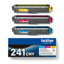 Brother TN-241CMY Bundle Toner Cartridge ISO 3 x