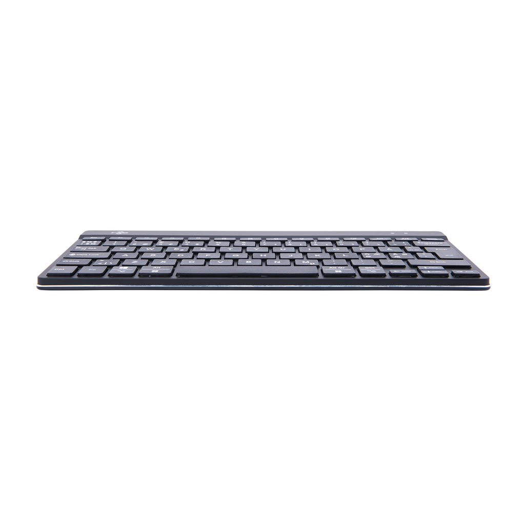 R-Go Compact Break Tastatur - QWERTY (ND) - schwarz - kabelgebunden - Mini - USB - QWERTY - Schwarz