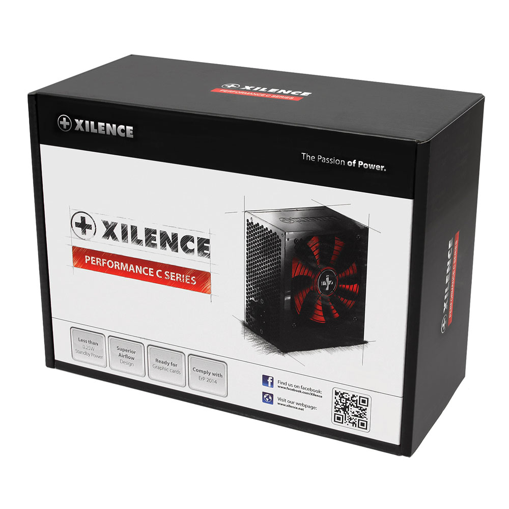 Xilence Performance C XP400R6 - 300 W - 110 - 240 V - 400 W - 50 Hz - +12V,+3.3V,+5V,+5Vsb,-12V - Aktiv