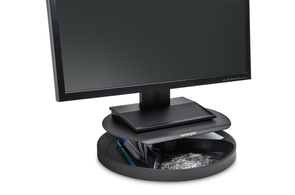 Kensington SmartFit® Spin2™ Monitorstand – schwarz - Freistehend - 18 kg - Schwarz