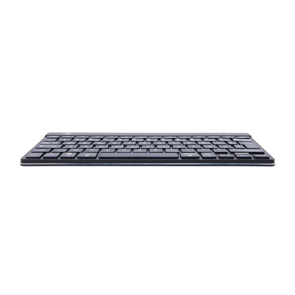 R-Go Compact Break Tastatur - AZERTY (FR) - schwarz - kabelgebunden - Mini - USB - AZERTY - Schwarz