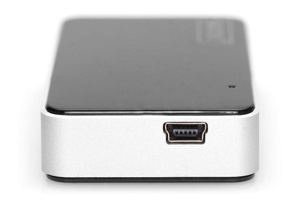 DIGITUS Kartenleser all-in-one USB 2.0 inkl. USB-A/Kabel - Card-Reader