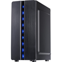 Inter-Tech 88881309 - Mini Tower - PC - Schwarz - ATX,ITX,uATX - Heimbüro - Blau