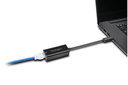 Kensington CA1100E USB-C auf Ethernet-Adapter - Verkabelt - USB Typ-C - Ethernet - 1000 Mbit/s - Schwarz