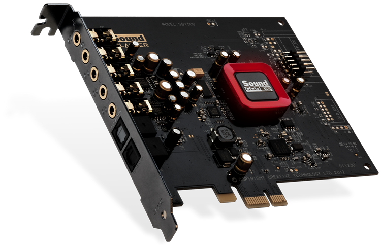 Creative Labs Creative Sound Blaster Z SE - 7.1 Kanäle - Eingebaut - 24 Bit - 116 dB - PCI-E