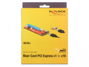 Delock 41423 - PCI - PCI,SATA,USB 3.2 Gen 1 (3.1 Gen 1) - China - 0,8 Gbit/s - 43,7 mm - 129 mm