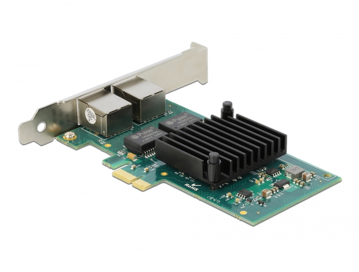 Delock 88502 - Eingebaut - Verkabelt - PCI Express - Ethernet - 4000 Mbit/s