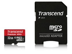 Transcend 32GB microSDHC Class 10 UHS-I - 32 GB - MicroSDHC - Klasse 10 - MLC - 90 MB/s - Class 1 (U1)