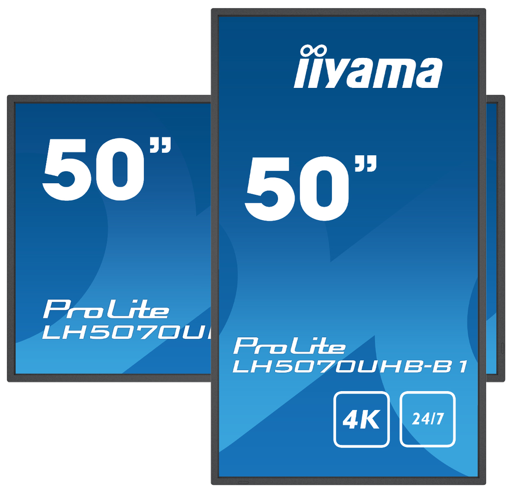 Iiyama 49.5IN LED 3840X2160 16 9 8MS
