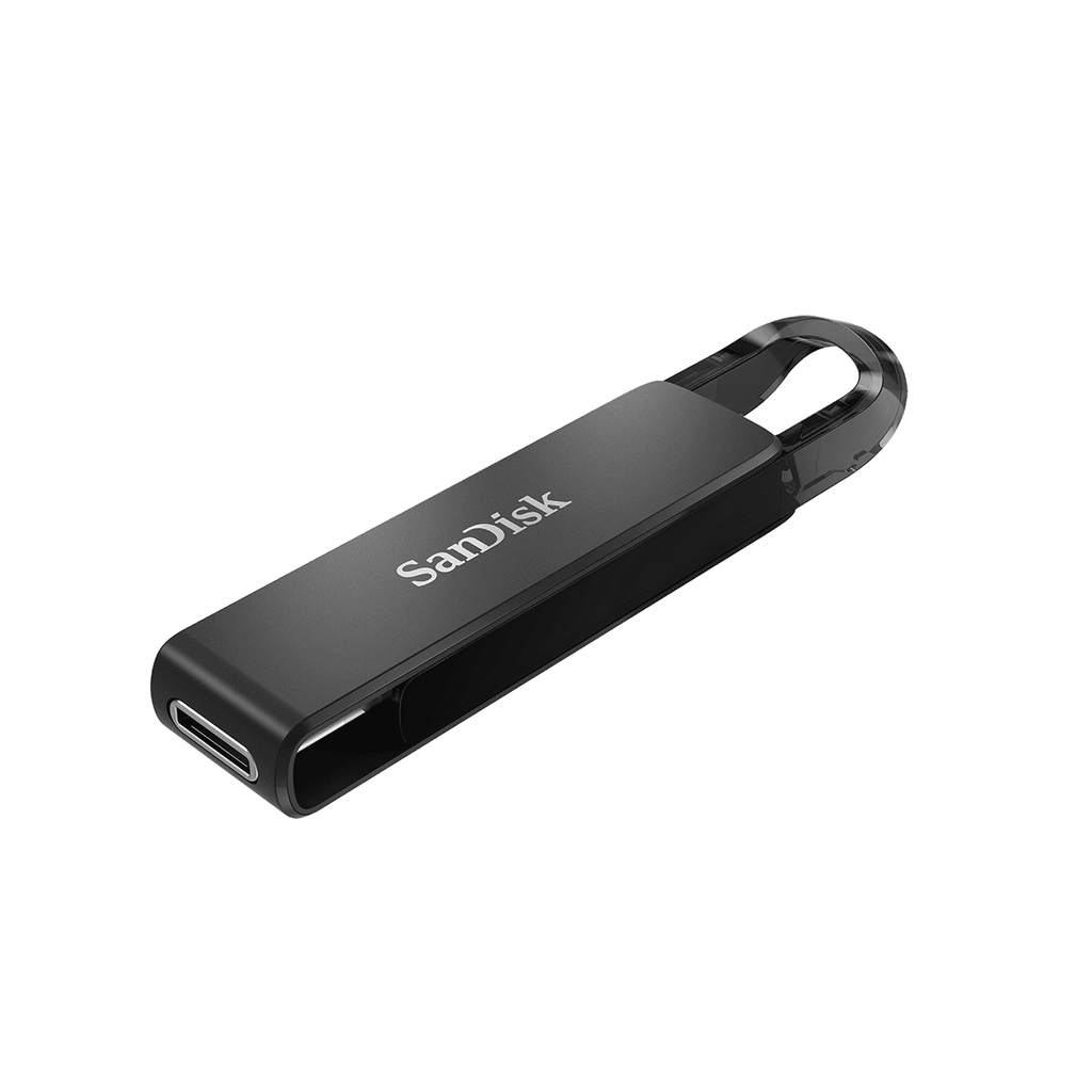 SanDisk Ultra - 128 GB - USB Typ-C - 3.2 Gen 1 (3.1 Gen 1) - 150 MB/s - Dia - Schwarz