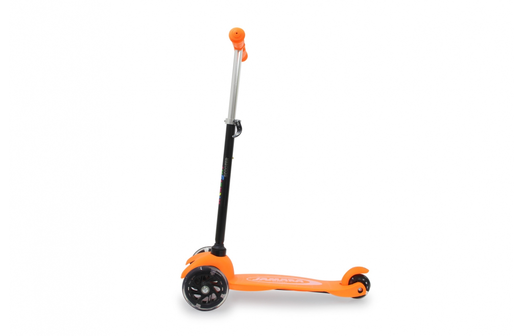 JAMARA KickLight Scooter orange - Kinder - Dreiradroller - Schwarz - Orange - Beide Geschlechter - Asphalt - 50 kg