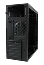 LC-Power 7036B - Midi Tower - PC - Schwarz - ATX - micro ATX - Mini-ITX - Metall - Kunststoff - 14,5 cm