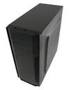 LC-Power 7036B - Midi Tower - PC - Schwarz - ATX - micro ATX - Mini-ITX - Metall - Kunststoff - 14,5 cm