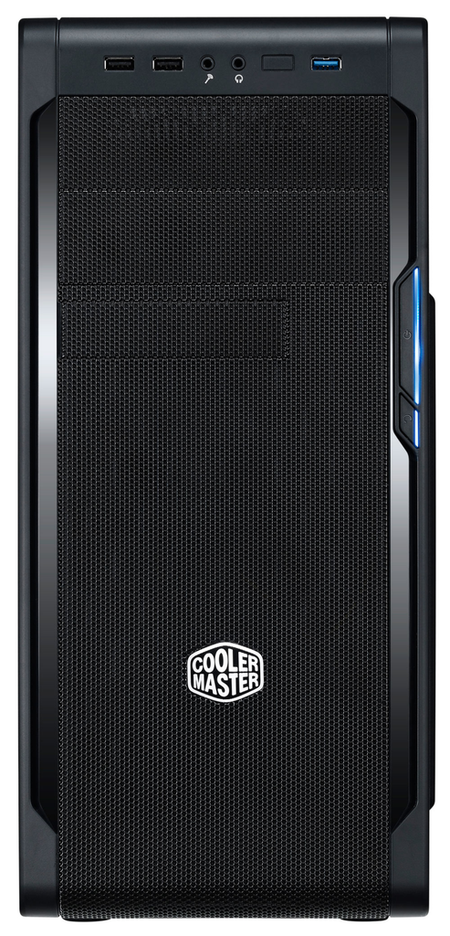 Cooler Master N300 - Midi Tower - PC - Schwarz - ATX - micro ATX - Polymer - Heimbüro