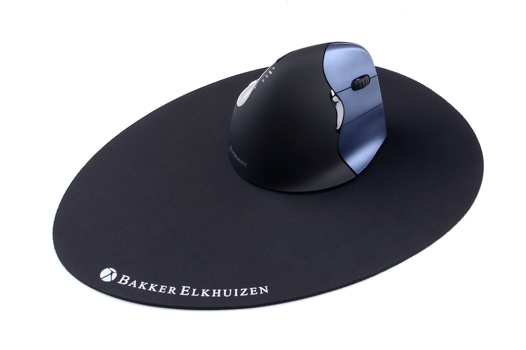 Bakker The Egg Ergo Mouse Pad - Schwarz - Einfarbig