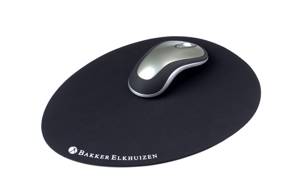 Bakker The Egg Ergo Mouse Pad - Schwarz - Einfarbig