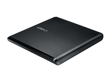 Lite-On ES1 - Schwarz - Ablage - Notebook - DVD±RW - USB 2.0 - CD-R,CD-ROM,CD-RW,DVD+R,DVD+R DL,DVD+RW,DVD-R,DVD-R DL,DVD-ROM,DVD-RW