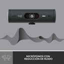 Logitech BRIO 500 - GRAPHITE - USB - EMEA28