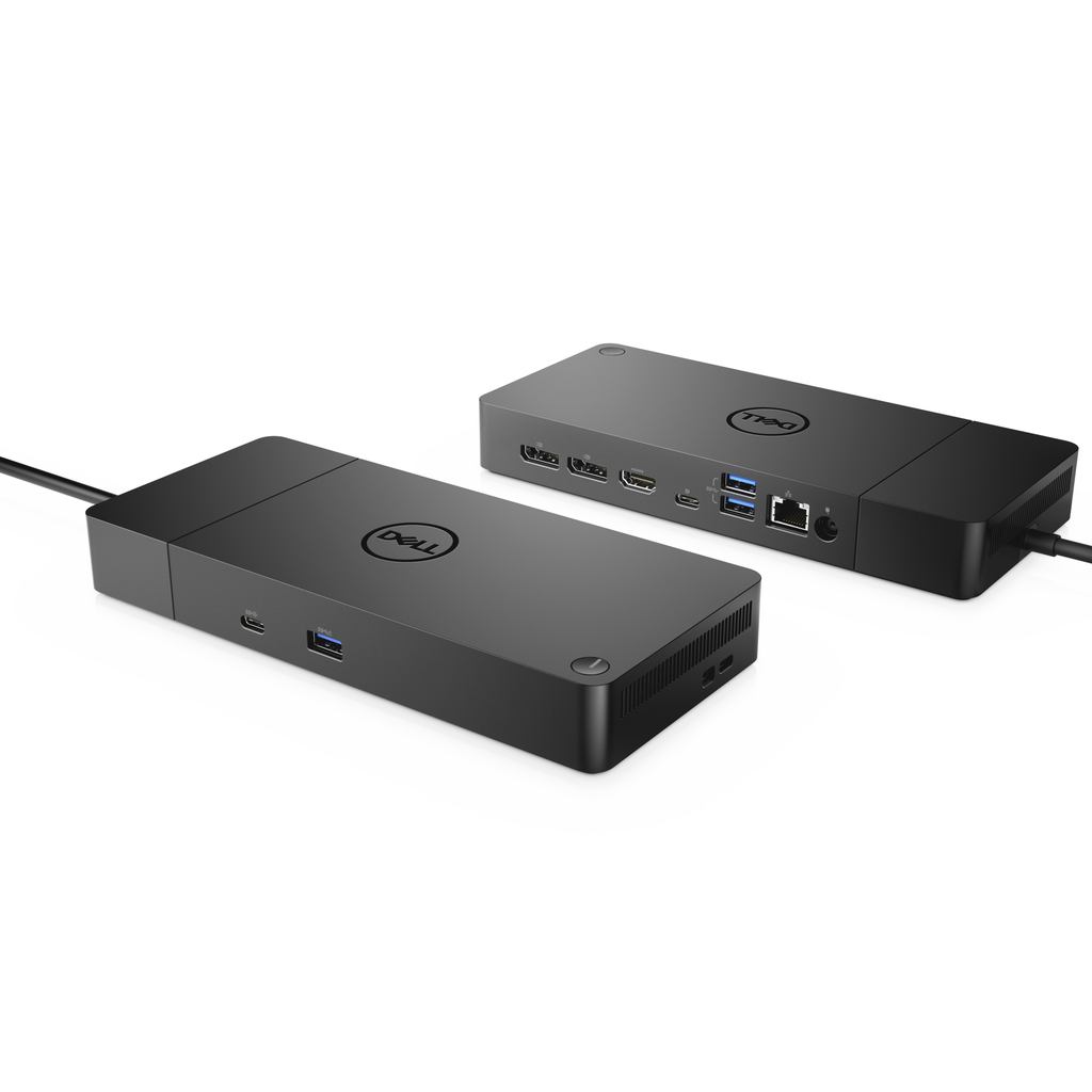 Dell WD19S-130W - Verkabelt - USB 3.2 Gen 2 (3.1 Gen 2) Type-C - 10,100,1000 Mbit/s - Schwarz - 5120 x 2880 Pixel - Gleichstrom