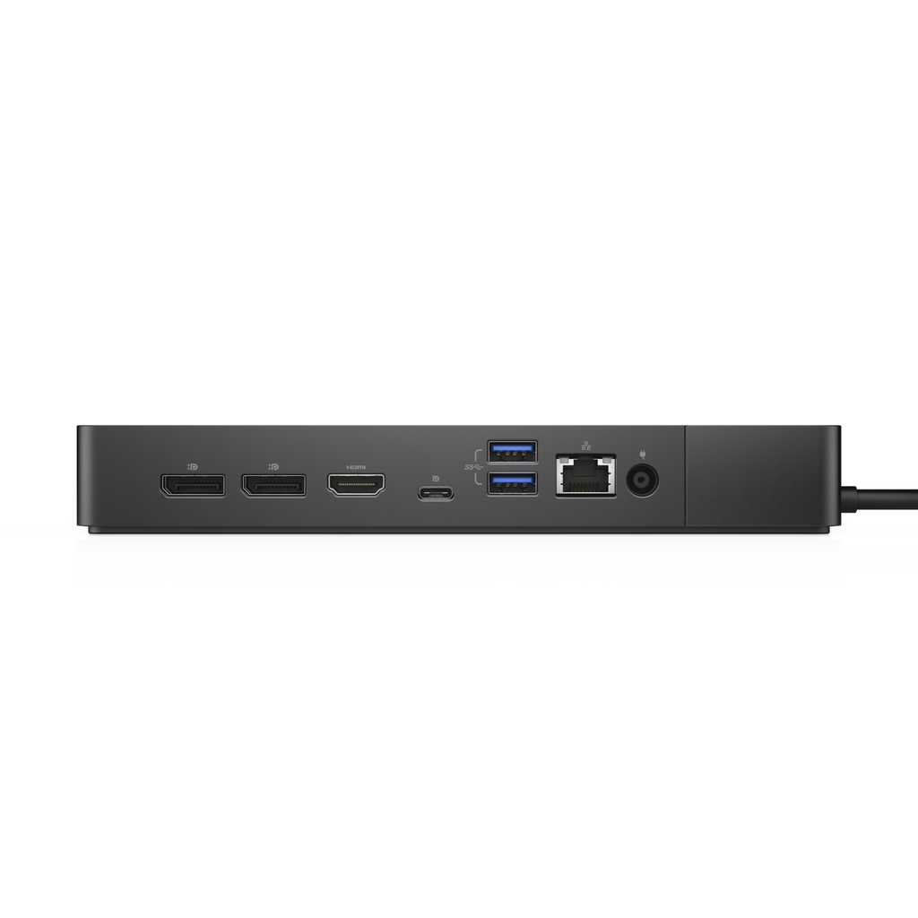 Dell WD19S-130W - Verkabelt - USB 3.2 Gen 2 (3.1 Gen 2) Type-C - 10,100,1000 Mbit/s - Schwarz - 5120 x 2880 Pixel - Gleichstrom