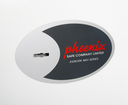 Phoenix Safe Phoenix Cygnus - Metall - Weiß - 30 Haken - Schlüssel - 300 x 100 x 280 mm - 295 x 80 x 275 mm