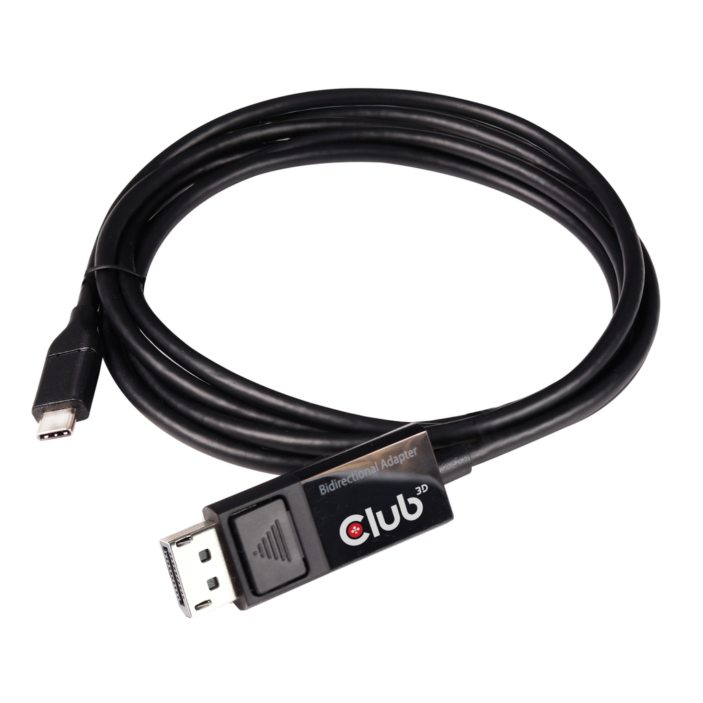 Club 3D USB 3.1 Typ C Kabel auf Displayport 1.4 UHD Adapter