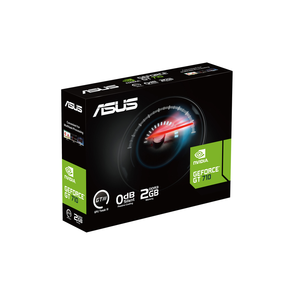 ASUS GT710-SL-2GD3-BRK-EVO GeForce GT 710 GDDR5 2GB BRK EVO Single-link DVI-D D-sub HDMI 1.4b