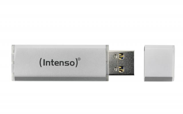 Intenso Ultra Line - 256 GB - USB Typ-A - 3.2 Gen 1 (3.1 Gen 1) - 70 MB/s - Kappe - Silber