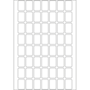 HERMA Vielzwecketiketten 12x18 mm weiß Movables/ablösbar Papier matt 1792 St. - Weiß - Papier - Deutschland - 12 mm - 18 mm - 1792 Stück(e)