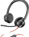 Poly Blackwire 8225 - Kopfhörer - Kopfband - Büro/Callcenter - Schwarz - Binaural - Lautstärke + - Lautsärke -
