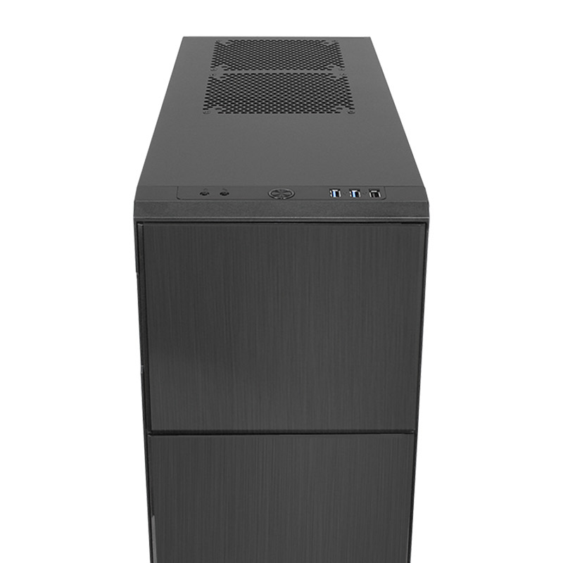 Nanoxia Deep Silence 3 Anthracite - Midi Tower - PC - Kunststoff - Stahl - Anthrazit - ATX,Micro ATX,Mini-ATX - 16,5 cm