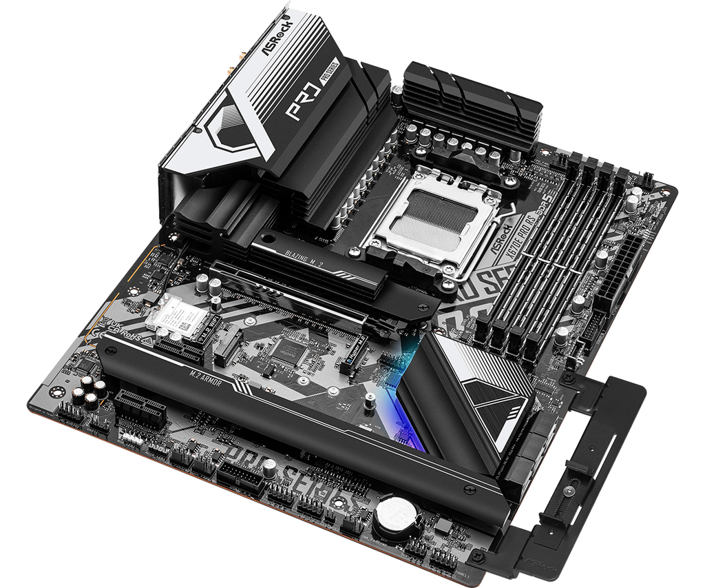 ASRock X670E PRO RS AMD AM5 X670E ATX - Mainboard - AMD Sockel AM5 (Ryzen Zen4)