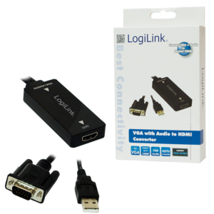 LogiLink CV0060 - 1080p,720p - Schwarz - 105 mm - 31 mm - 186 mm - 135 g