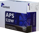 Inter-Tech Argus APS - 520 W - 115 - 230 V - 47 - 63 Hz - +12V1,+12V2,+3.3V,+5V,+5Vsb,-12V - Aktiv - 120 W