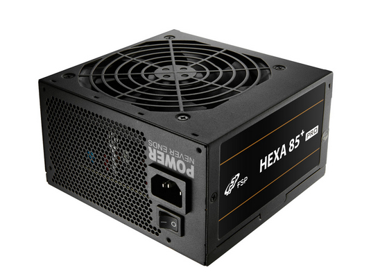 FSP Fortron HEXA 85+ PRO 650W - 650 W - 100 - 240 V - 50/60 Hz - 9 - 4 A - Aktiv - 20 A