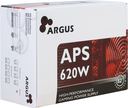 Inter-Tech Argus APS - 620 W - 115 - 230 V - 47 - 63 Hz - +12V1,+12V2,+3.3V,+5V,+5Vsb,-12V - Aktiv - 103 W