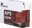 Inter-Tech Argus APS - 620 W - 115 - 230 V - 47 - 63 Hz - +12V1,+12V2,+3.3V,+5V,+5Vsb,-12V - Aktiv - 103 W