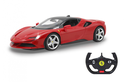 JAMARA Ferrari SF90 Stradale - Sportwagen - Elektromotor - 1:14 - Fahrbereit (RTD) - Rot - Kunststoff